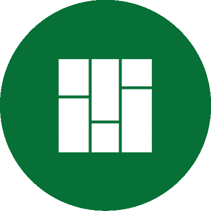 Masonry grid by Adnen Kadri from the Noun Project Masonry & Masonry Repairs Icon